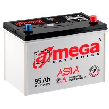 Аккумулятор на авто A-Mega Asia емкость 95 Ah