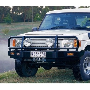 Передний бампер ARB Deluxe на Land Rover Discovery I (1989-1998г.) под лебедку (3432080)
