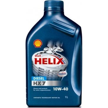 Масло моторное Shell Helix Diesel HX7 10W-40 1л.(API SN/CF, ACEA A3/B3/B4,MB 229.3, VW 502 00/505 00