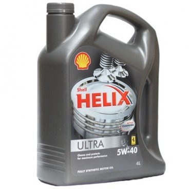 Масло моторное Shell Helix Ultra 5w40 4L (API SN/CF, ACEA A3/B4,MB 229.5, VW 502 00/505 00, Ferrari)