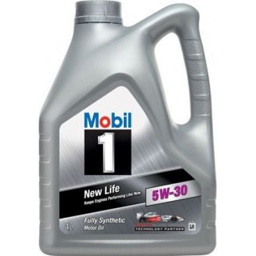 Масло моторное Mobil 1 New Life 5W30 4 л. (ACEA A1B1, A5/B5) 