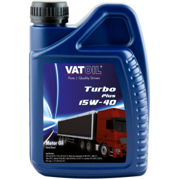 Масло моторное Vatoil Turbo Plus 15W-40 1L (ACEA A3/B4/E2, MB 228.1, Volvo VDS, MAN 271)