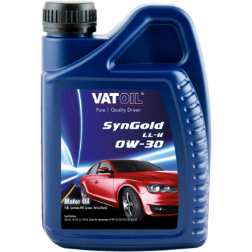 Масло моторное Vatoil SynGold LL-II 0W30 1L ACEA A1/B1, A5/B5, VW 503.00/506.00/506.01