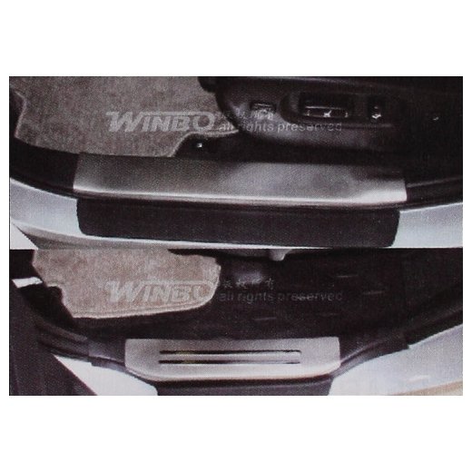 Накладки на пороги Winbo (WF09100900) на Toyota Highlander