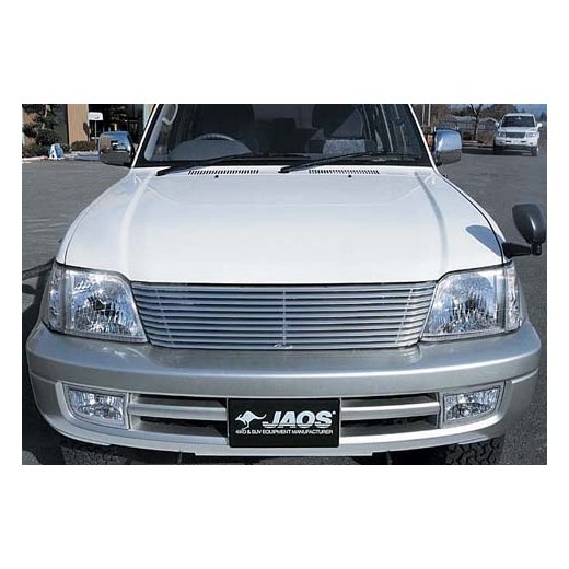 Pешетка радиатора Jaos (алюминий) Toyota LC90 Prado (99-02)