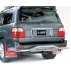 Защита заднего бампера Jaos Toyota LC100/ Lexus LX470 (98+)
